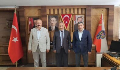 Başkan Çebi den Trabzon İl Emniyet Müdürüne Hayırlı Olsun Ziyareti
