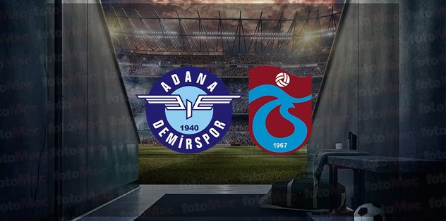 ADANA DEMİRSPOR TRABZONSPOR CANLI İZLE 📺 | Adana Demirspor – Trabzonspor maçı ne zaman, saat kaçta ve hangi kanalda canlı yayınlanacak?