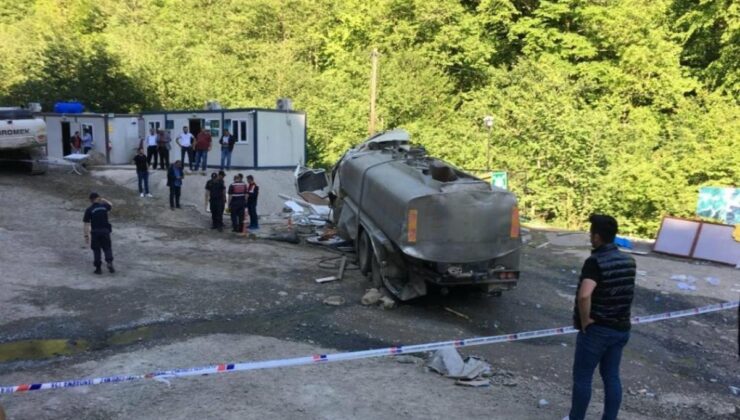 Cengiz İnşaat’ın Eskencidere’deki Taş Ocağında Tanker Kazası: 2 Ölü