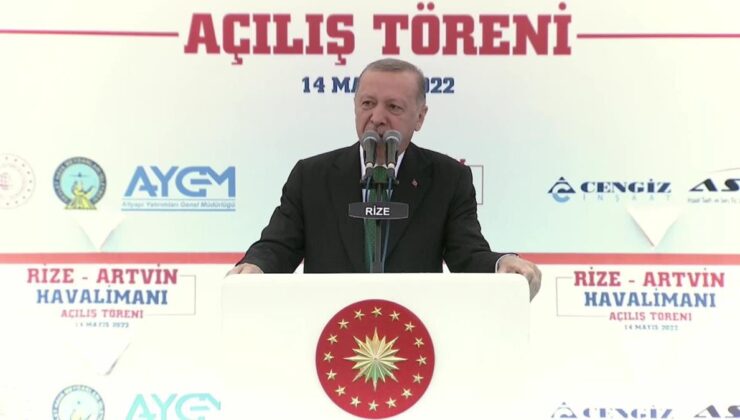 Erdoğan, Rize-Artvin Havalimanını Açtı, Hemşerilerine Seslendi: “Bu Uçaklar Boş Gidip Gelirse Ne Rizeliye Ne Artvinliye Yakışır”