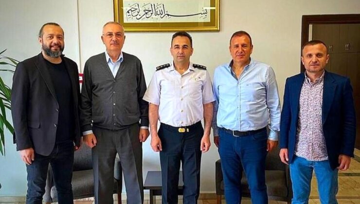 İl Jandarma Komutanı Albay Adem Şen’den Arsin OSB’ye ziyaret