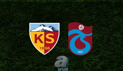 Kayserispor – Trabzonspor maçı ne zaman, saat kaçta ve hangi kanalda?