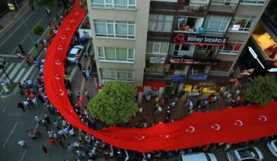 Samsun’da iki yıl aradan sonra 1919 metrelik bayrakla yürüyüş yapılacak