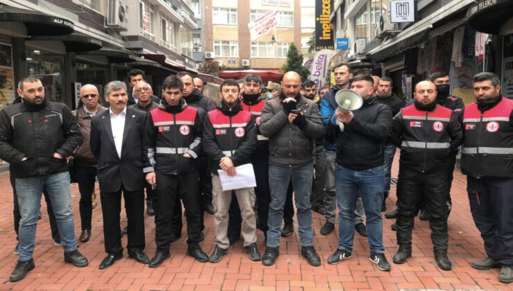 Samsun’da motokuryelerden protesto: Esnaf kurye modeli dayatılıyor