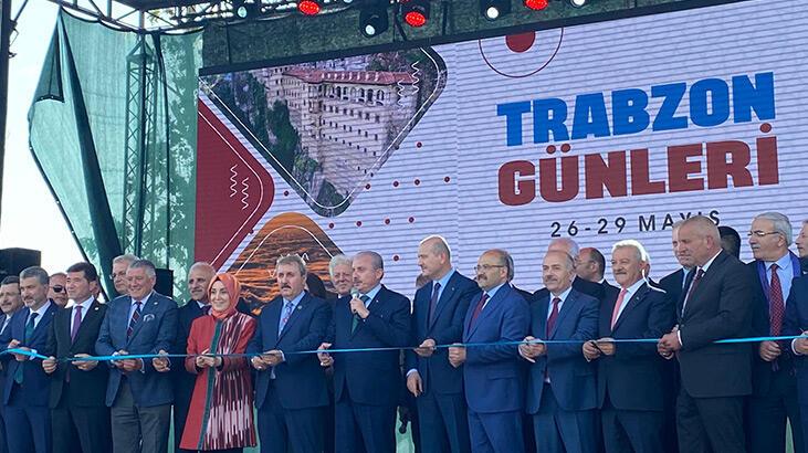 Şentop ve Soylu, Trabzon Tanıtım Günleri’nin açılışını yaptı