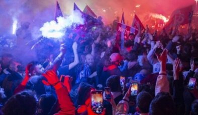 Trabzonspor’un şampiyonluğu Berlin’de kutlandı!