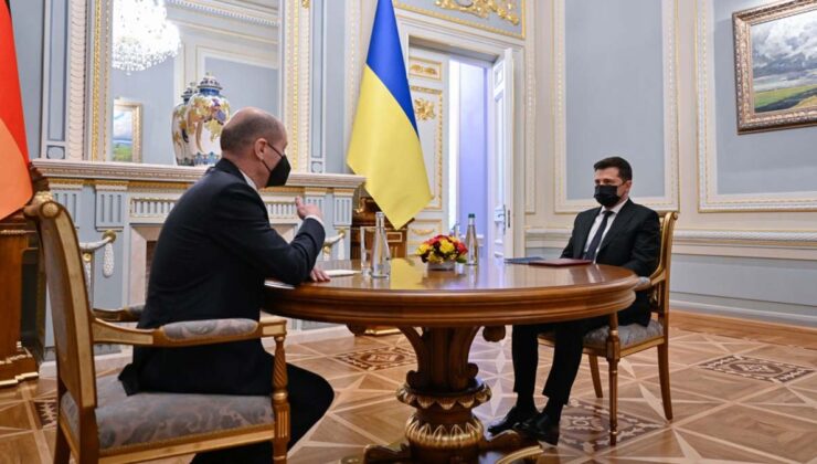 Ukrayna Devlet Başkanı Zelenski, Alman Şansölye Scholz’u Kiev’e çağırdı