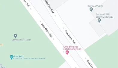 Google’dan şaşırtan hata: Atatürk Bulvarı’nı ‘Baki Esen Caddesi’ yaptı