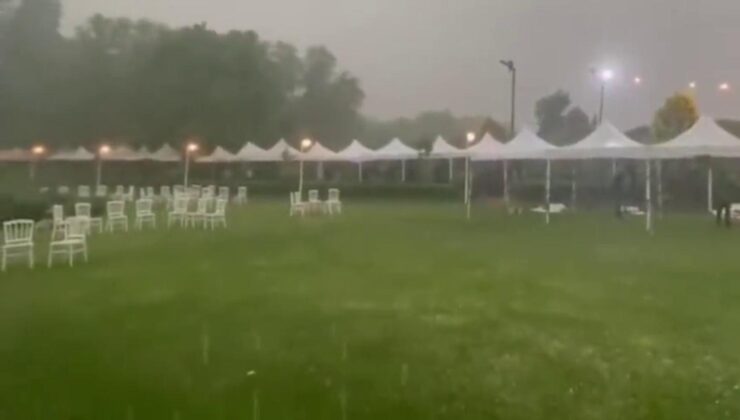 Meteoroloji Genel Müdürü’nün Düğünü Yağış Yüzünden Yarıda Kalmış…