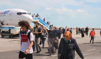 Rize-Artvin Havalimanı’nı 1 ayda, 48 bin yolcu kullandı