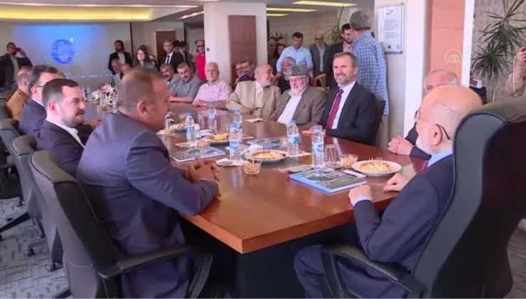 Saadet Partisi Genel Başkanı Karamollaoğlu, Trabzon’da partililerle buluştu