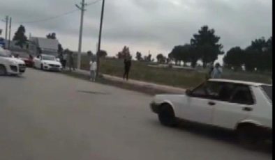 Samsun’da Otomobille drift yaparken silahla havaya ateş etti