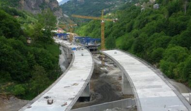 Zigana Tüneli inşaatının tamamlanması için çalışmalar sürüyor!