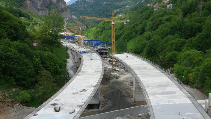 Zigana Tüneli inşaatının tamamlanması için çalışmalar sürüyor!