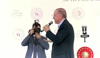 Erdoğan Ordu’da, Fındığın Taban Fiyatının 54 Lira Olarak Açıkladı