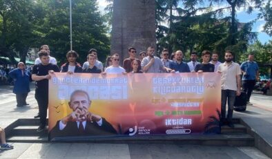 Gençler Trabzon’dan seslendi: ‘Kılıçdaroğlu söyler AKP yapmak zorunda kalır’