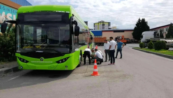 Samsun’da elektrikli otobüs dönemi başlıyor