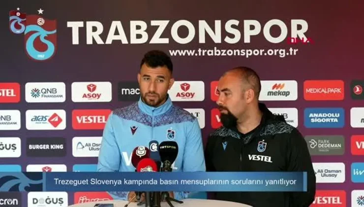 Trabzonspor’un yeni transferi Trezeguet Şampiyonlar Ligi’nin hayalini kuruyordum