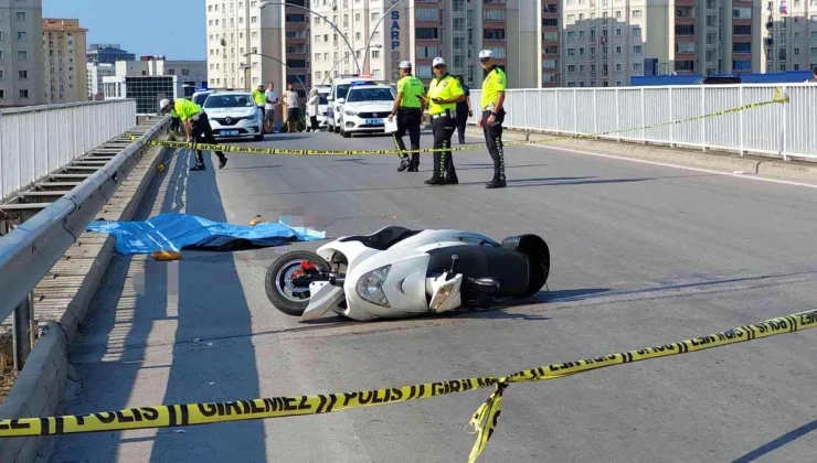 Samsun’da kamyonun çarptığı elektrikli bisikletin sürücüsü hayatını kaybetti