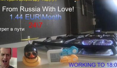 Avrupalılara nispet: Rus yayıncı, mutfak gazını 24 saat açık bıraktı