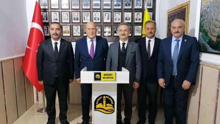Başkan Pekmezci, MHP Şalpazarı heyetini ağırladı