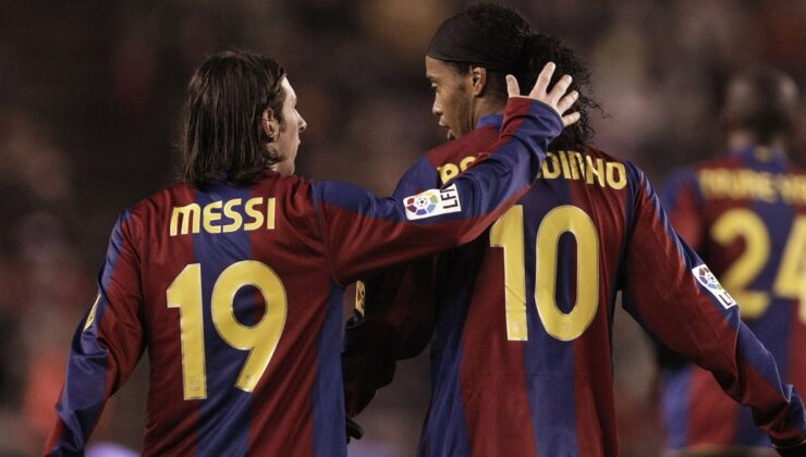 Bir döneme damga vurmuştu: Ronaldinho’dan eski takım arkadaşı Messi’yi kızdıracak açıklama