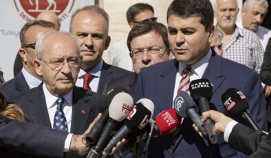 CHP Genel Başkanı Kılıçdaroğlu, DP Genel Başkanı Uysal ile görüştü