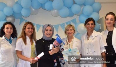 Eskişehir’de prematüre bebek 6 ay sonra ‘mezuniyet belgesi’ ile taburcu edildi