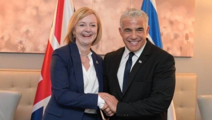İsrail Başbakanı Lapid: Britanya Başbakanı Truss, ülkesinin büyükelçiliğini Kudüs’e taşımaya olumlu bakıyor