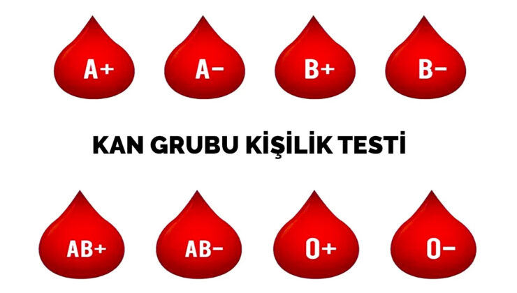 Kan grubunuz kişilik özelliklerinizi ortaya çıkarıyor! Kan grubunuzu söyleyin karakter özelliklerinizi öğrenin!