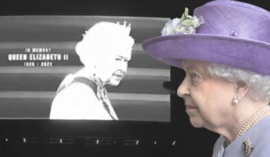 Kraliçe Elizabeth’e ıslıklı protesto! Fotoğrafı ekrana verilince…