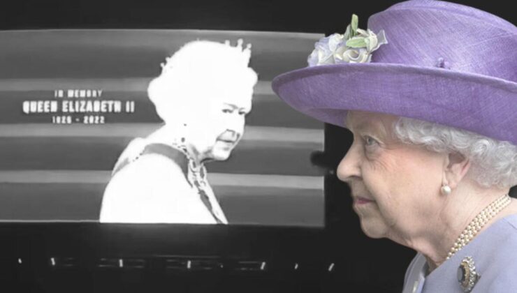Kraliçe Elizabeth’e ıslıklı protesto! Fotoğrafı ekrana verilince…