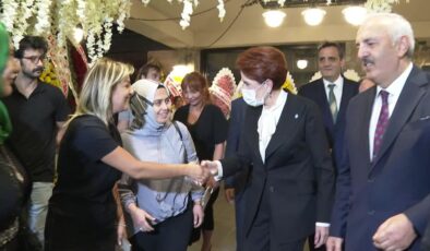 Meral Akşener, İyi Parti Samsun Milletvekili Bedri Yaşar’ın Kızı Esra Yaşar ve Fuat Özdil’in Düğününe Katıldı