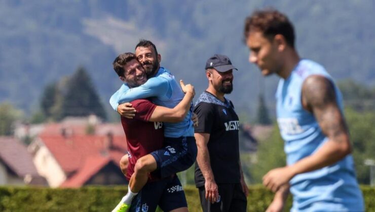 Trabzonspor’da Manolis Siopis, enerjisiyle takıma moral veriyor
