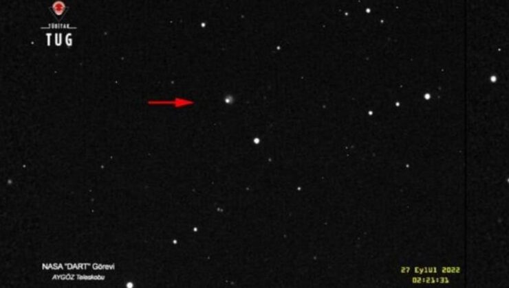 Türk bilim insanları DART uzay aracının asteroide çarpma anını Antalya’da görüntüledi
