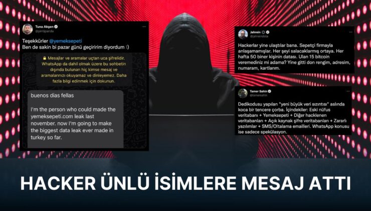 Türkiye Tarihinin En Büyük Veri Sızıntısı İddiaları Gündemde! Hackerlar Ünlü İsimlere WhatsApp’tan Ulaştı