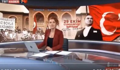 29 Ekim mesajı hedef oldu… TRT spikerinin Atatürk sözlerine ekran cezası… Şehitlerin adını okurken ağladı