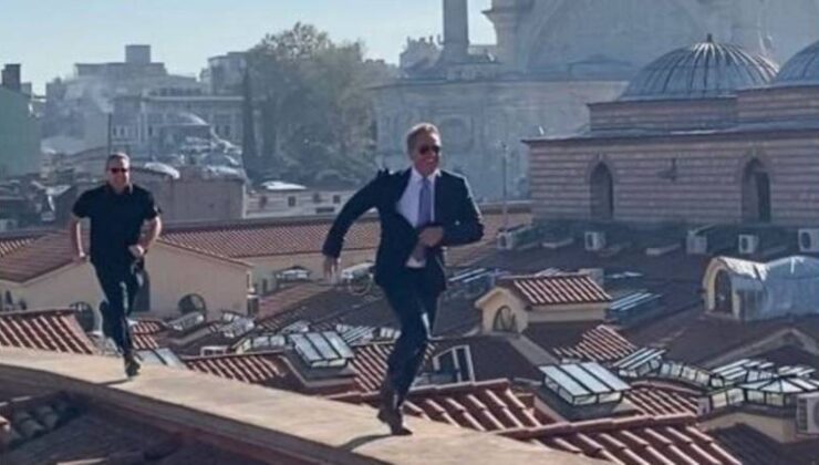 ABD’nin Ankara Büyükelçisi Flake, ‘James Bond’ gibi Kapalıçarşı’nın tepesinde koştu