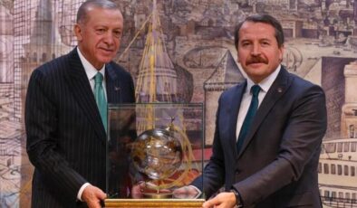 Cumhurbaşkanı Erdoğan, ILC heyetini kabul etti