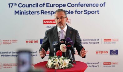 Gençlik ve Spor Bakanı Mehmet Muharrem Kasapoğlu’ndan Spordan Sorumlu Bakanlar Konferansı’nda önemli açıklamalar