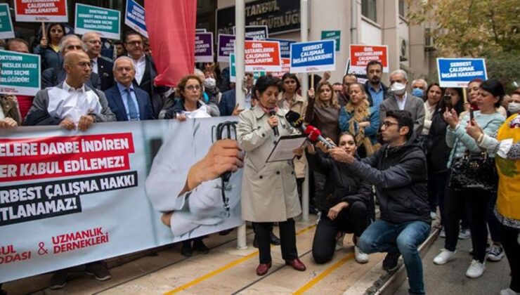 Hekimlerden ‘özel hastaneler yönetmeliği’ protestosu: Serbest çalışma hakkımız kısıtlanamaz