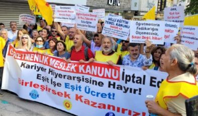 Öğretmenler Ankara’da büyük mitinge hazırlanıyor