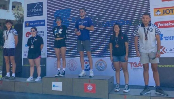 Ordu’nun altın kızı Selinay, Triatlon şampiyonu oldu