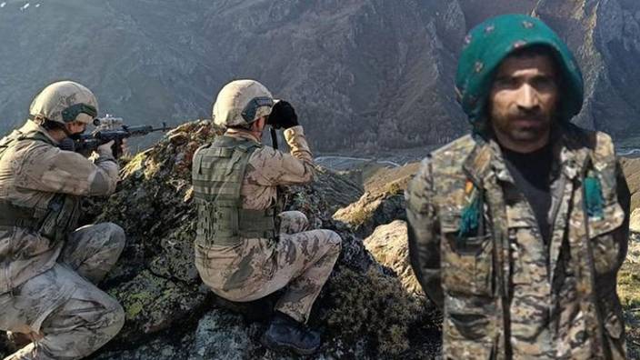 PKK’nın sözde tabur komutanına nokta operasyonu