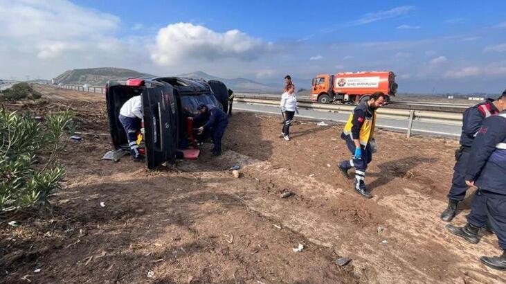 Gaziantep’te minibüs yoldan çıktı: 1 ölü, 10 yaralı