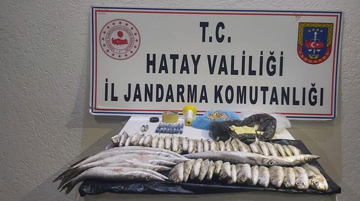 Hatay’da patlayıcıyla balık avına 44 bin 580 TL ceza