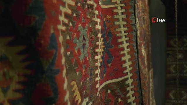 Japon koleksiyoner topladığı el işi Türk kilimleriyle Tokyo’da sergi açtı