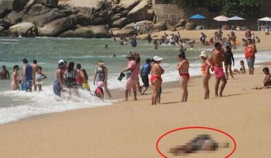 Kıyıya vuran cesetler dünyaca ünlü sahile akın eden turistlere büyük korku yaşattı! Hemen telefona sarıldılar