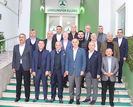 TFF Başkanı Mehmet Büyükekşi’den Bitexen Giresunspor’a ziyaret