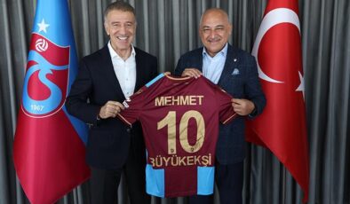 TFF Başkanı Mehmet Büyükekşi’den Trabzonspor’a ziyaret